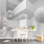 Geometric Shape and Abstract Ball Wallpaper Mural