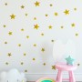 Metallic Gold Little Stars Wall Decal Sticker