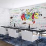 Street Graffiti Rock Music Wallpaper Mural