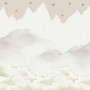 Kids Mountain with Clouds Wallpaper Mural