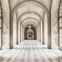 Arch Corridor Wallpaper Mural