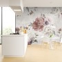 Soft Peony Floral Wallpaper Mural