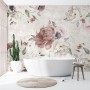 Soft Peony Floral Wallpaper Mural