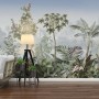 Vintage Forest with Lakescape Wallpaper Mural