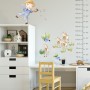 Kids Little Boys and Cute Sheeps Wall Decal Sticker