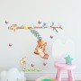 Kids Woodland Shoe home with Coala and Little Birds Wall Decal Sticker