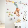 Kids Woodland Shoe home with Coala and Little Birds Wall Decal Sticker