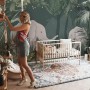 Cute Elephants on The Tropical Jungle Kids Wallpaper Mural