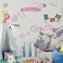 Kids Happy Cat Wallpaper Mural