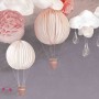 Kids Paper Lantern Hot Air Balloon Wallpaper Mural