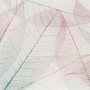 Pink Leaf Veins Wallpaper Mural