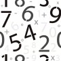 Math Numbers Wallpaper Mural