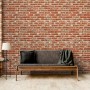 Vintage Red Orange Brick Stone Wallpaper Mural