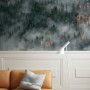 Misty Forest Wallpaper Mural