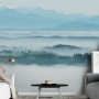 Misty Forest Landscape Wallpaper Mural