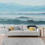 Misty Forest Landscape Wallpaper Mural