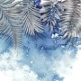 Nordic Style Tropical Leaves Wallpaper Mural