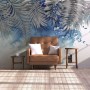 Nordic Style Tropical Leaves Wallpaper Mural