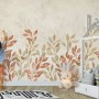 Vintage Autumn Leaves Wallpaper Mural