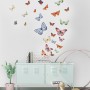 Colorful Butterflies Wall Decal Sticker