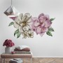 Large Garden Flowers Wall Sticker Decal