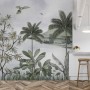 Tropical River Landscape Wallpaper Mural