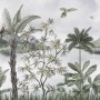 Tropical River Landscape Wallpaper Mural
