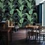 Exotic Banana Leaf Wallpaper Mural