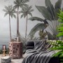 Exotic Forest on Seaside Wallpaper Mural