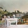Historical Lake View with Palace Wallpaper Mural