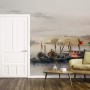 Seashore in Rural Life Historical Art Wallpaper Mural