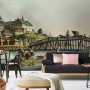Historical Lake View with Palace Wallpaper Mural