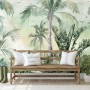 Exotic Palm Tree Landscape Wallpaper Mural