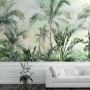 Exotic Palm Tree Landscape Wallpaper Mural