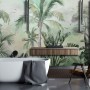 Exotic Palm Tree Landscape Wallpaper Mural