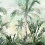 Exotic Palm Tree Landscape Wallpaper Mural
