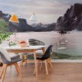 Nature Landscape with Mountains Wallpaper Mural