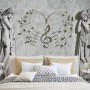 Sophisticated Angel Sculpture Wallpaper Mural