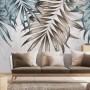 Vintage Palm Leaf Wallpaper Mural