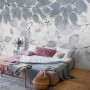 Nordic Tree Branch Leaves Wallpaper Mural