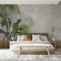 Tropical Green Palm Leaves Wallpaper Mural