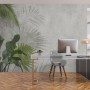 Tropical Green Palm Leaves Wallpaper Mural