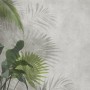 Tropical Green Palm Leaves Wallpaper Mural