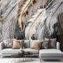 Nordic Light Feathers Wallpaper Mural