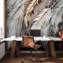 Nordic Light Feathers Wallpaper Mural