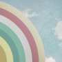 Kids Watercolor Sky and Rainbow Wallpaper Mural