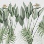 Vintage Palm Leaf and Colorful Birds Wallpaper Mural
