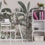 Tropical Leaves with Berries Wallpaper Mural