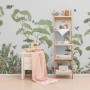 Kids Tropical Forest with Cute Rabbits Wallpaper Mural