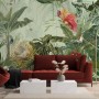 Tropical Jungle Plants Wallpaper Mural